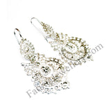 Silver Earrings - Brincos De Rainha