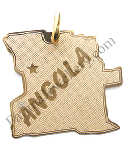 Pendant - Angola Map